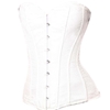 Lavish White Brocade Corset