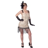 Gold Flapper Costume Kit