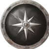 Black and Silver Shield | The Costumer