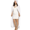 White Hooded Cape