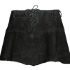 Nuala Suede Leather Skirt