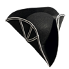 Tricorn Colonial Hat