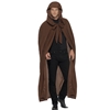 Brown Hooded Cloak Adult