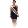 DIY Satin Sash- White