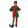 Adult Elf Tights Red and Green