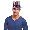 Uncle Sam Glitter Party Hat