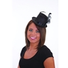 Mini Top Hat with Pearl & Feather