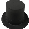 Black Velour Top Hat