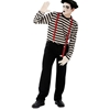 Mime Clown Adult Men's CostumeMime Adult Men's Costume