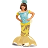 Gold & Blue Mermaid Girl's Kid Costume