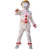 Scary Evil Clown Kids Costume