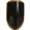 Black and Gold Kite Shield