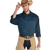 Blue Adult Cowboy Shirt