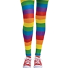 Rainbow Footless Tights Adult