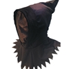 Black Hidden Face Horror Ghoul Hood