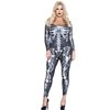 3D Skeleton Body Suit Plus Size Adult Costume