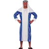 Arabian Sheik Adult Costume Includes Robe with Headpiece