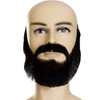 Human Hair Beard and Moustache Set
