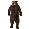 Deluxe Grizzly Bear Adult Costume with Ani-Motion Mask