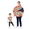 Pizza Adult Costume w/Slice Child Costume