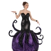 Octopus Witch Black/Purple Adult Costume