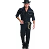 Cowboy Black 2pc Adult Costume Size XL