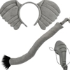 Elephant Kit w/ Clip-on Tail (3pc)