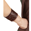 Leather Floral Bracelet