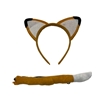 Fox Costume Set Includes Ears and Tail