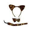 Tiger Costume Accessory Kit Includes Headband with Ears, Bow Tie, and Tail