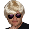 Men's Short Wig Blonde