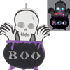 LED Skeleton Cauldron