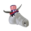 Patriotic Donkey Plush Hat