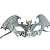 Metal Bat Mask Silver
