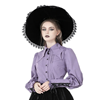 Witch Blouse with Star Collar Adult