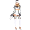 Wild Wolf (6pc) Adult Costume