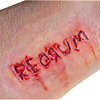 the Shining Redrum Prosthetic