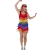 Rainbow Pride Flapper Adult Costume