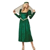 Renaissance Princess (2pc) Green Adult Costume