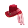Red Victorian Top Hat