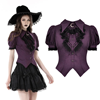 Purple Frilly Moon Blouse Adult