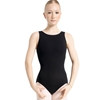 High Neck Tank Black Adult Leotard