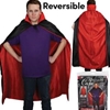 Cape Red/Black Reversible Adult