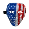American Flag Mask RWB Light Up
