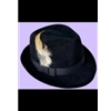 Cool Cat Hat Feather Trim