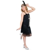 Flapper Black (2pc) Childs Costume
