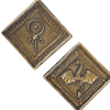 Gold Dragon Coins for LARP (Set of 10)