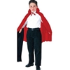 Cape w/collar Red Child 27"