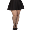 Plus Size Rhinestone Fishnet Tights