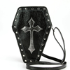 Metallic Cross Coffin Bag